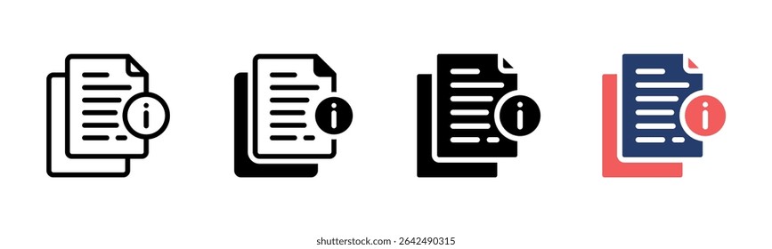 File icon sheet multiple style collection