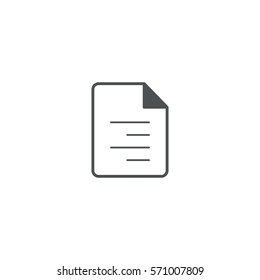 file icon. sign design