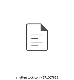 file icon. sign design