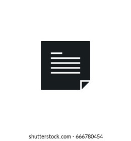 file icon. sign design