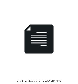 file icon. sign design