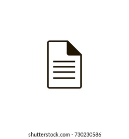 file icon. sign design