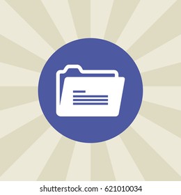 file icon. sign design. background