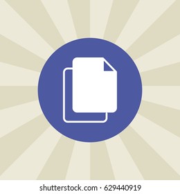 file icon. sign design. background