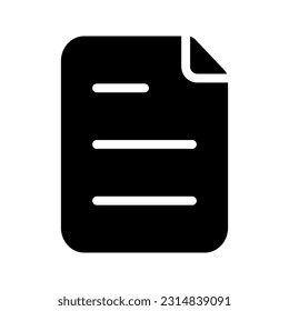 File icon. sign for mobile concept and web design. vector illustration