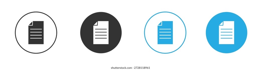 File icon. simple illustration graphic doodle black design
