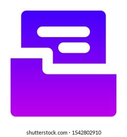 File Icon Solid Style. Perfect for website mobile app presentation and any other projects. Editable vector. 24 X 24 Pixel
