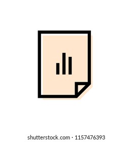 file icon - statistics