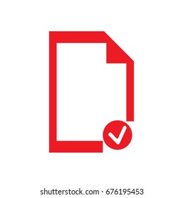 file icon stock vector illustration flat design on white background