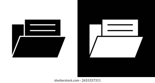 File icon symbol collection. Flat vector stock illustration.