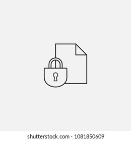 file icon symbol vector