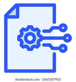 File icon symbol. Vector illustration