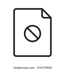 file icon in trendy flat style, file icon, document vector icon on background

A
