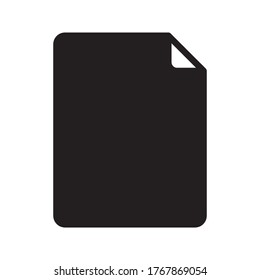 file icon in trendy flat style, file icon, document vector icon on background
