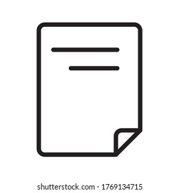file icon in trendy flat style, file icon, document vector icon on background

A