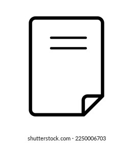 Dateisymbol in trendiger Vektordesign-Illustration 
