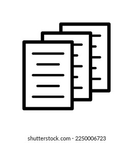 File icon in trendy vector design illustration 