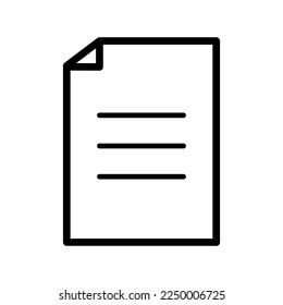 Dateisymbol in trendiger Vektordesign-Illustration 