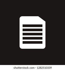 file icon. file vector design. sign design