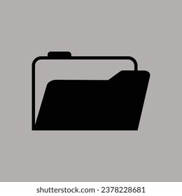 File icon vector design template and illustration with editable stroke. Technology Icon Set.