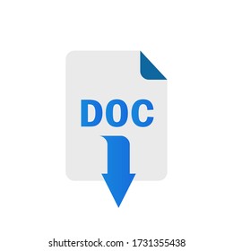File icon vector. Document icon illustration