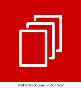 File Icon Vector Fat Design Editable Stroke. 512x512 Pixel Perfect.
