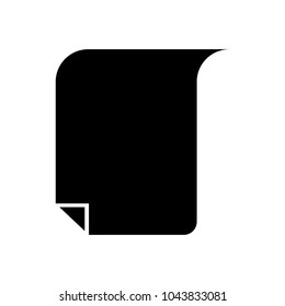 file icon, vector illustration