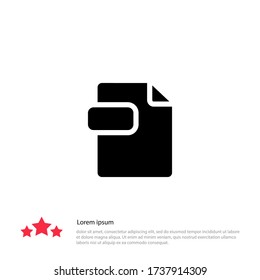 File Icon Vector Abbildung EPS 10.