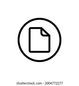 file icon and  Vector illustration isolated on a white background. Premium quality for mobile apps, user interface, presentation, and website. pixel perfect icon