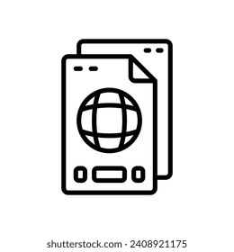 icono de archivo. icono de línea vectorial para tu sitio web, móvil, presentación y diseño de logotipo.