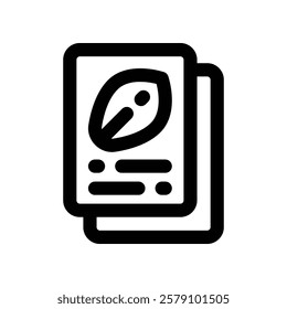 file icon. vector line icon for your website, mobile, presentation, and logo design.