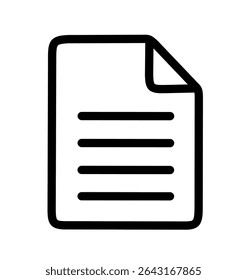 file icon vector on white background