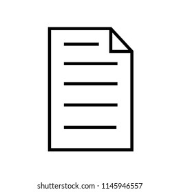 File icon vector icon. Simple element illustration. File symbol design. Can be used for web and mobile.