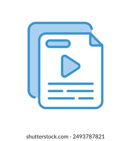 File icon vector stock illustration
