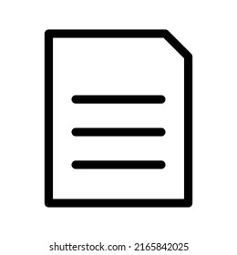 Illustration zum Design von Dateisymbolen mit Vektorsymbol