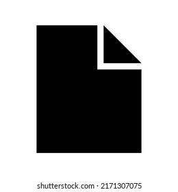 Illustration zum Design von Dateisymbolen mit Vektorsymbol