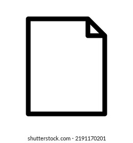 File Icon Vector Symbol Design Illustration