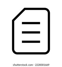 Ilustración de diseño de símbolo del vector de icono de archivo