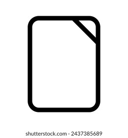 File Icon Vector Symbol Design Illustration