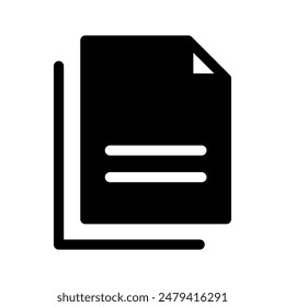 File Icon Vector Symbol Design Illustration