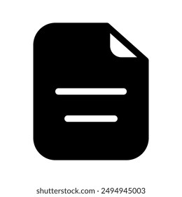 File Icon Vector Symbol Design Illustration