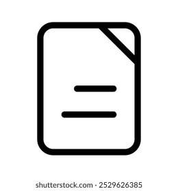 Ilustración de diseño de símbolo de Vector de icono de archivo