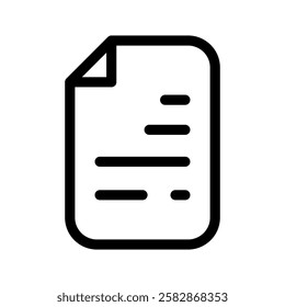 File Icon Vector Symbol Design Illustration