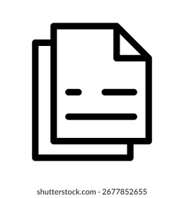 File Icon Vector Symbol Design Illustration
