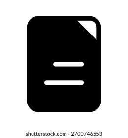 Entwurfsgrafik für das Vektorsymbol "Datei"