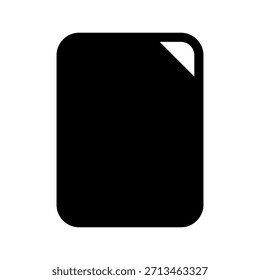 Ilustração de design de símbolo de vetor de ícone de arquivo