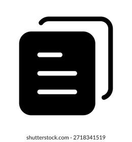 Ilustración de diseño de símbolo de Vector de icono de archivo