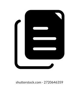 Ilustración de diseño de símbolo de Vector de icono de archivo