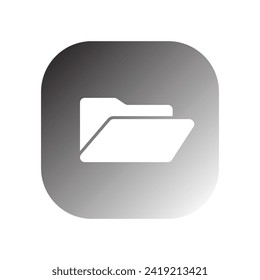 diseño del logotipo de la ilustración de la plantilla del vector de icono de archivo