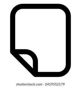 Icono de archivo para web, app, uiux, infografía, etc